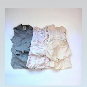 Lot of 3 Halo Sleep Sack Swaddles NB Great Condition